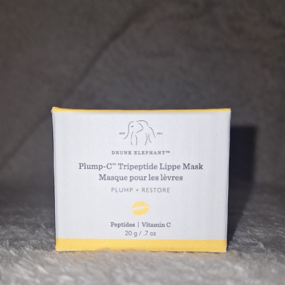New Drunk Elephant Plump-C Tripeptide Lippie Mask